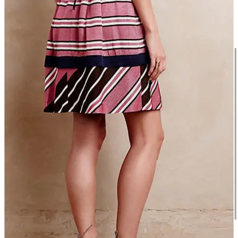 NWT Anthropologie Ellery Stripe Skirt, by Maeve - size 0 - Picture 2 of 3